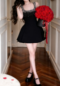 Elise Embellished Mini Dress