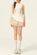 Liechti Floral Layer Mini Dress
