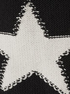 Flowering Girl Women Star Jacquard black Cardigan