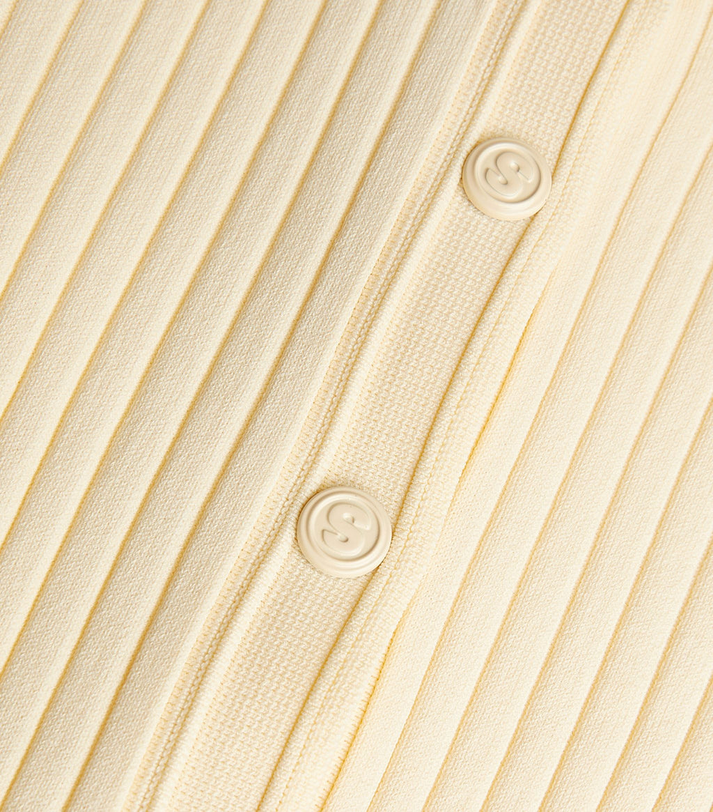 RIBBED MIDI DRESS