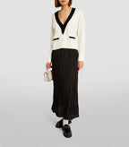CONTRAST TRIM SWEATER