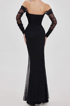 Flowering Girl Women Mesh Maxi Dress