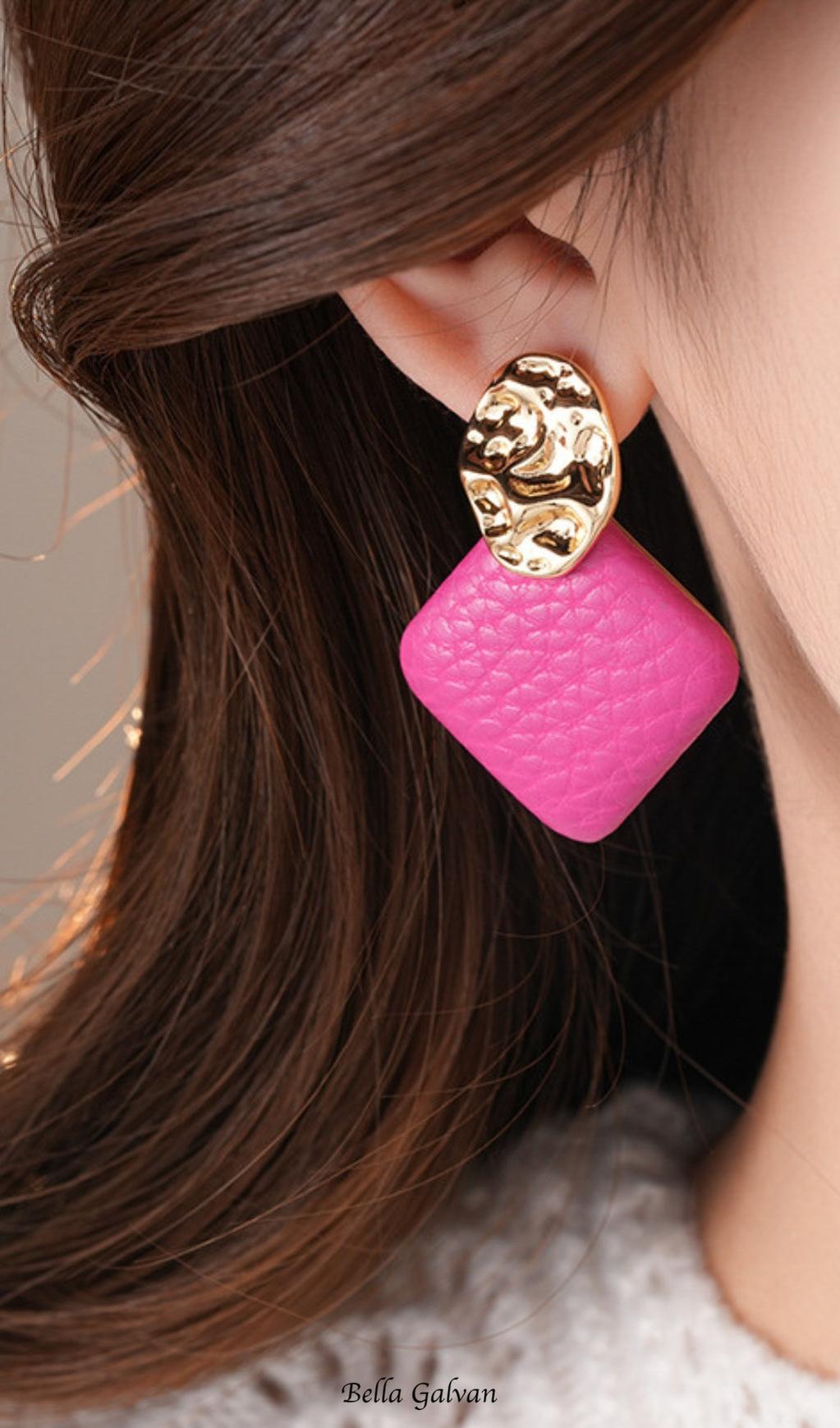 Flowering Girl Women Dakota Pink Earrings