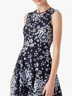 Flowering Girl Women Lilith Floral midi Dress in Navy