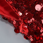 Flowering Girl Women basia sleeveless sequin maxi dress in red