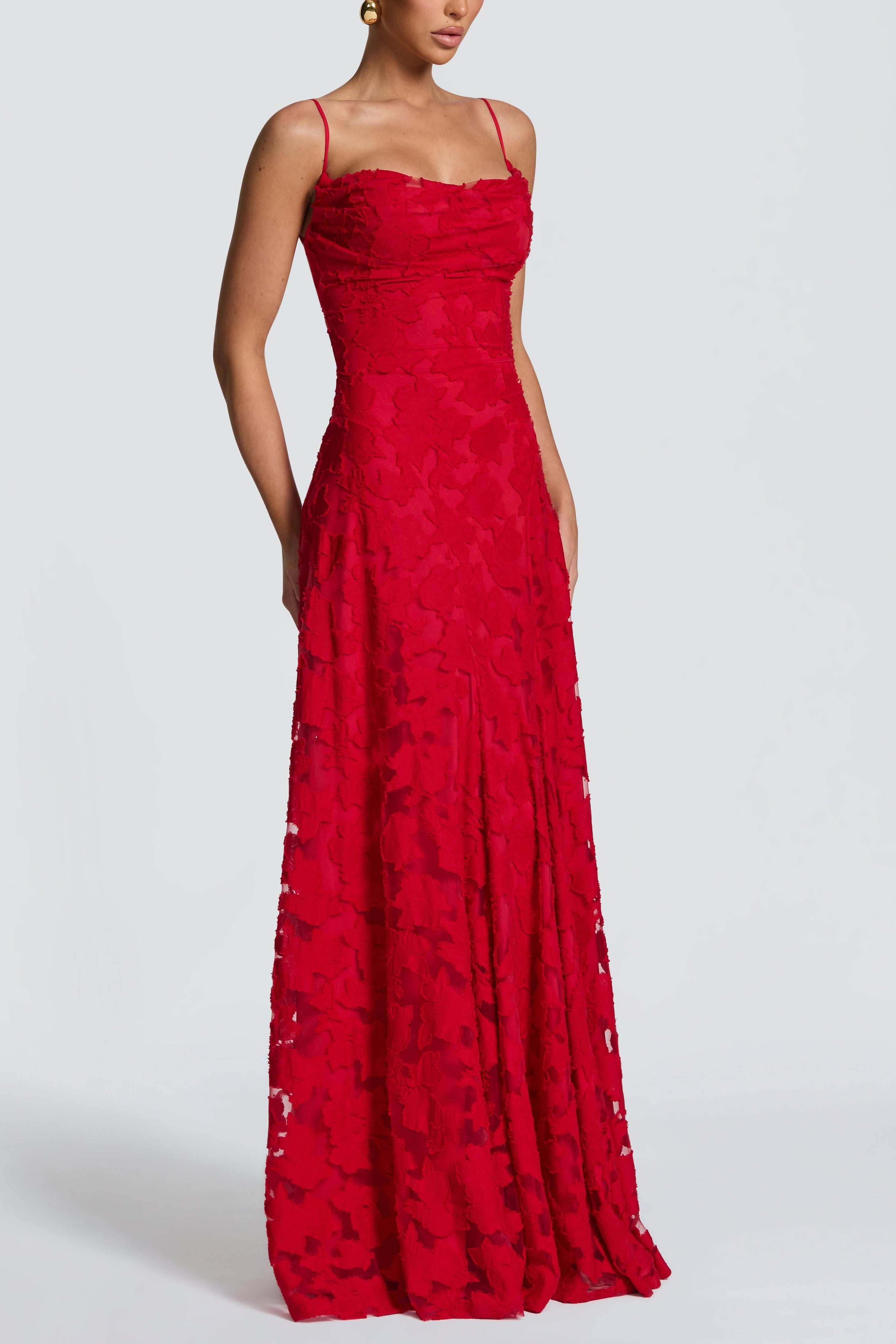 Francis Maxi Dress - Red
