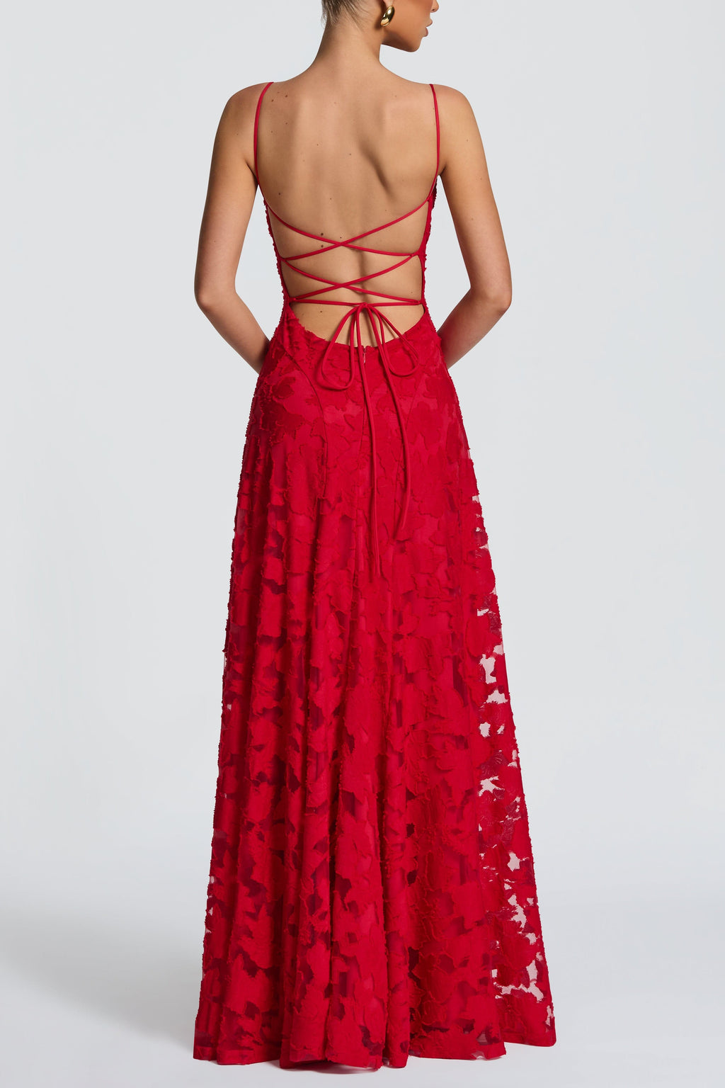 Francis Maxi Dress - Red