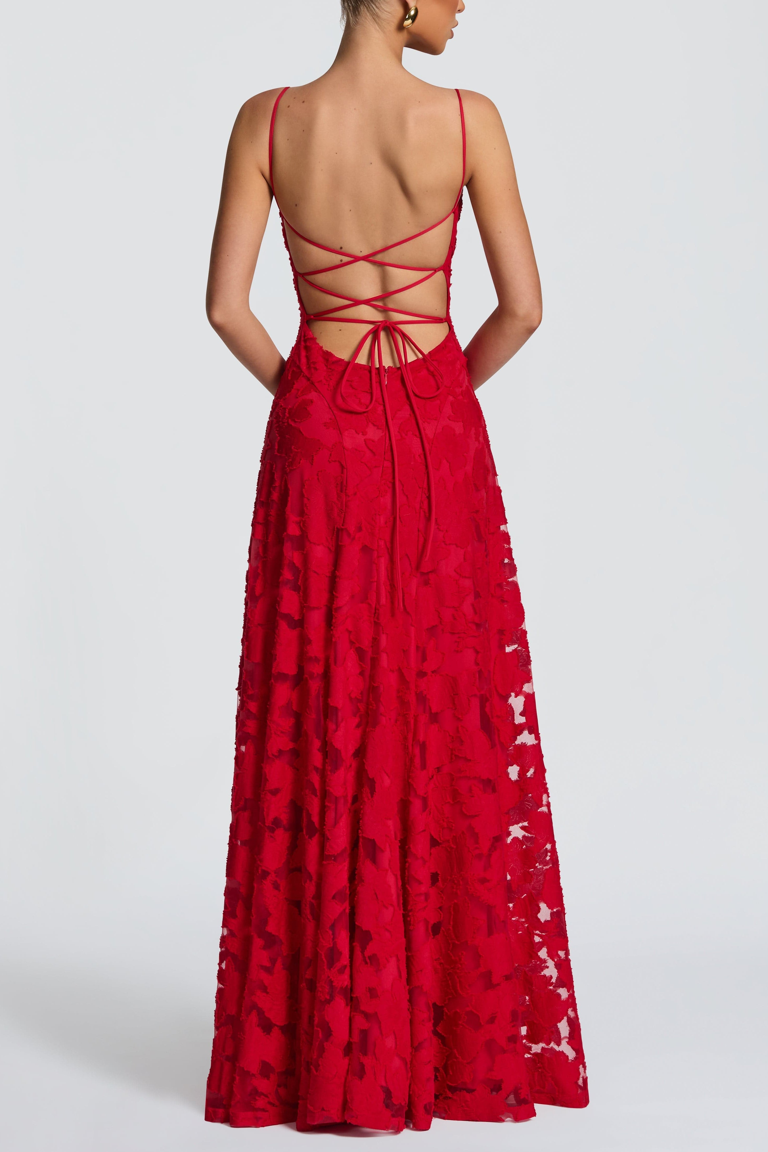 Francis Maxi Dress - Red