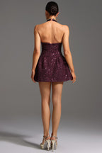 Flowering Girl Women Bellerose Mini Dress In Purple