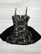 Flowering Girl Women Camilla Corset Lace Mini Dress
