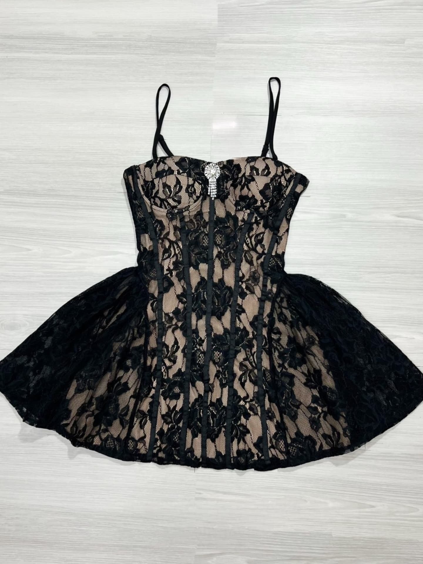 Flowering Girl Women Camilla Corset Lace Mini Dress