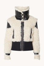 Flowering Girl Women Inkia Faux Fur Bomber Jacket