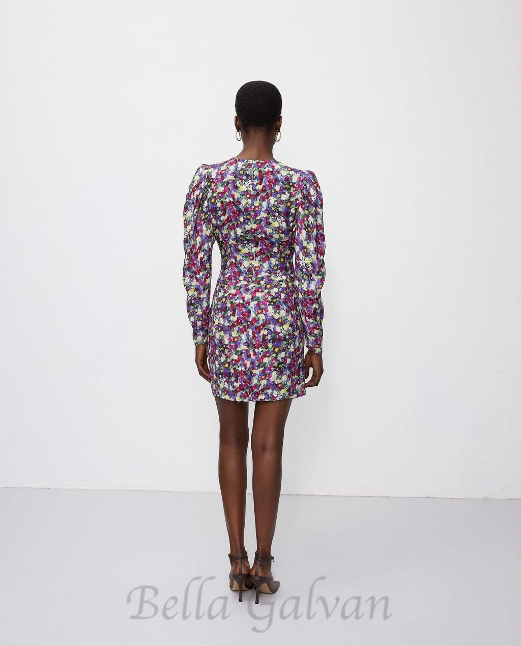 Flowering Girl Women phoenix floral patterned mini dress