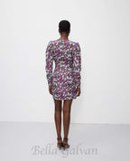 Flowering Girl Women phoenix floral patterned mini dress
