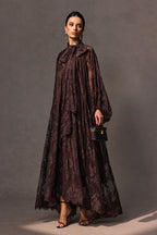 Catharine Floral Lace Sheer Maxi Dress