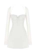 apricot crystal satin lace cutout midi dress