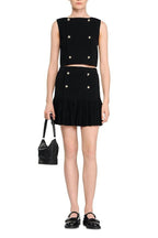 Marcia Black Double Breasted Vest