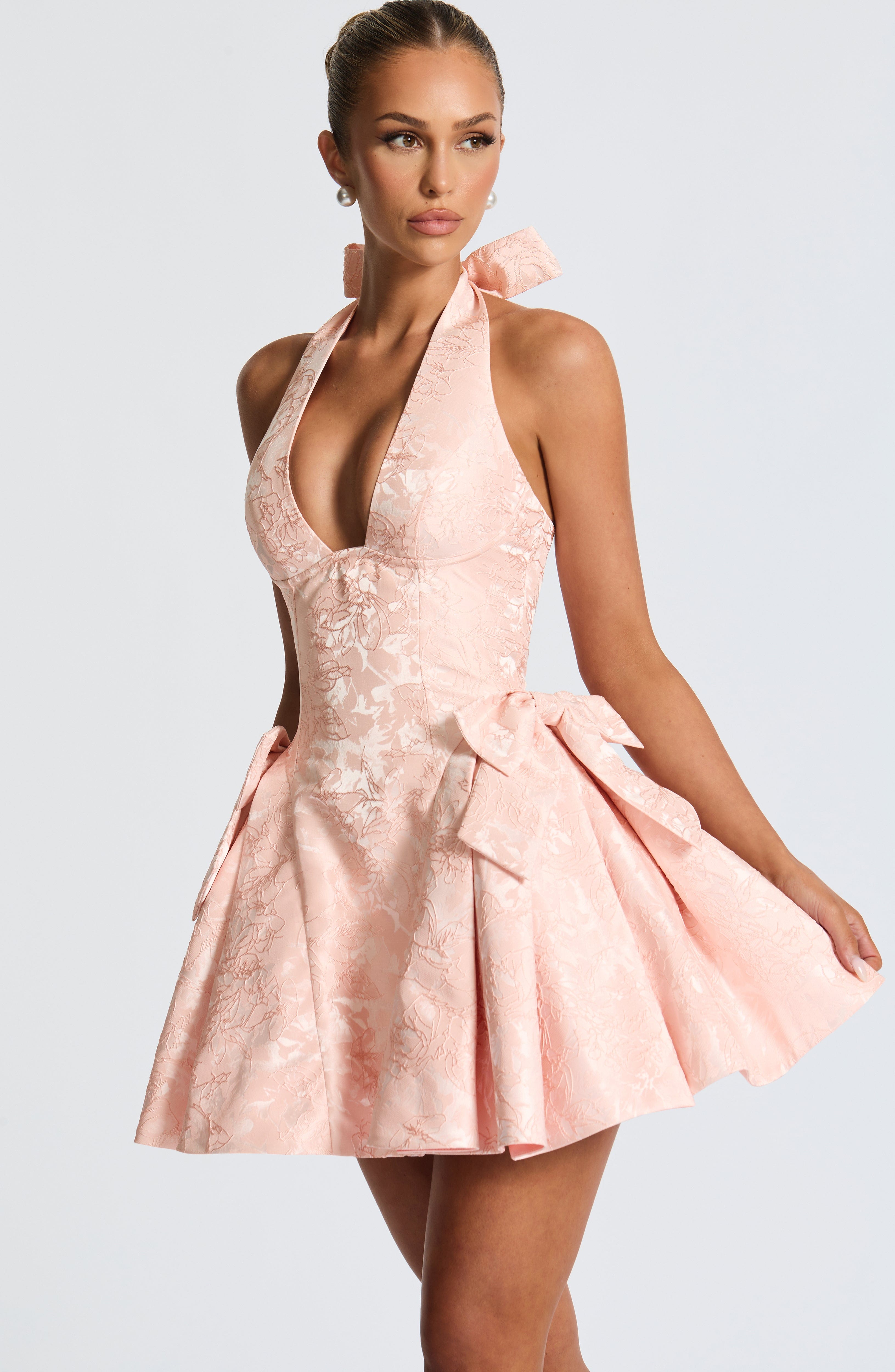 Flowering Girl Women Jocelyn Mini Dress - Soft Peach
