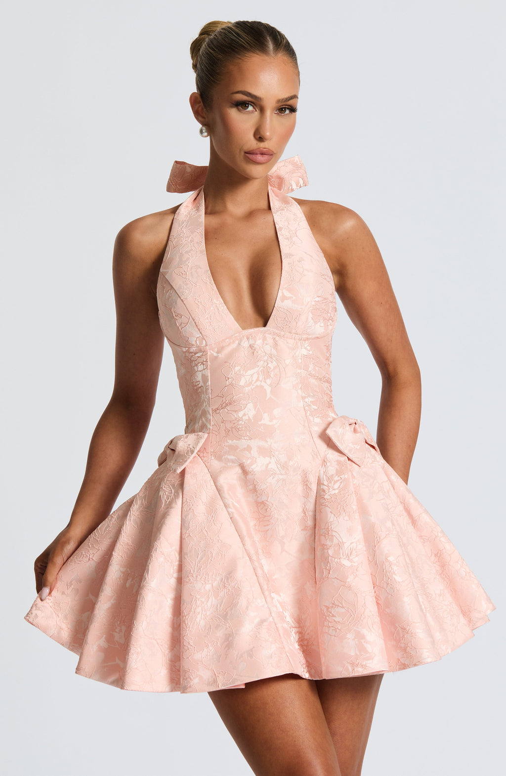 Flowering Girl Women Jocelyn Mini Dress - Soft Peach
