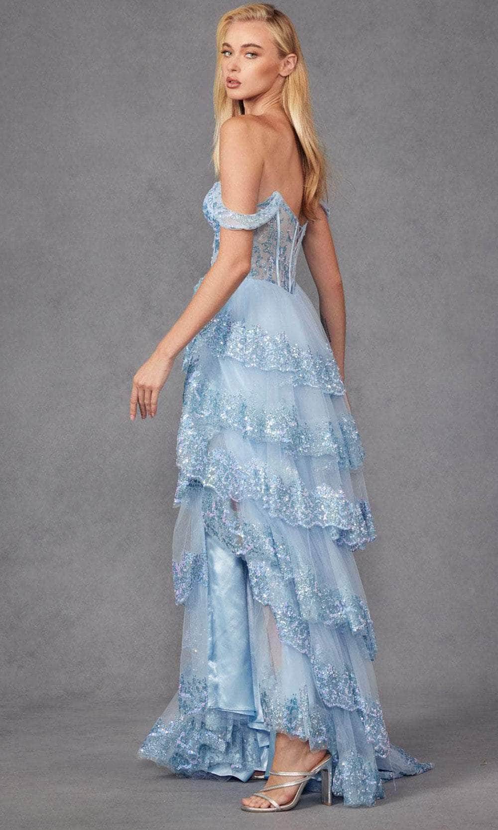 Juliet Dresses - Sequin Lace Sweetheart Prom Gown