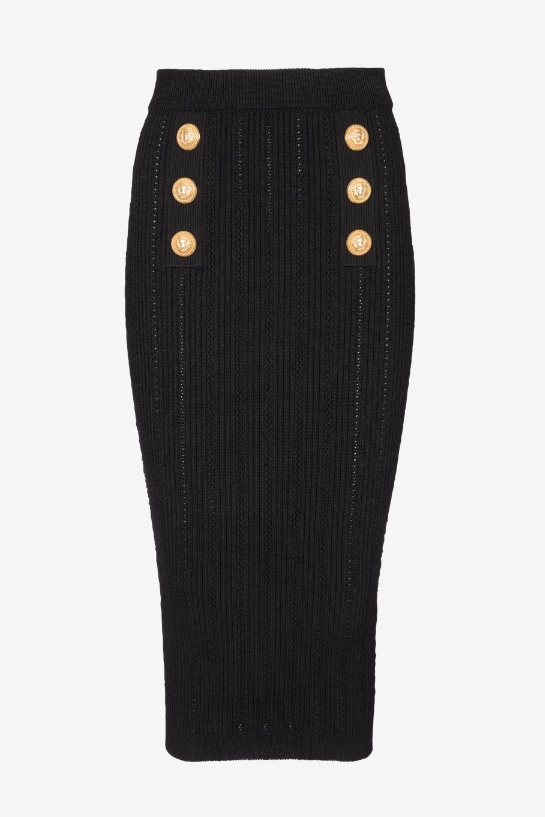 Flowering Girl Women Lynn One Shoulder Knit Set - Black