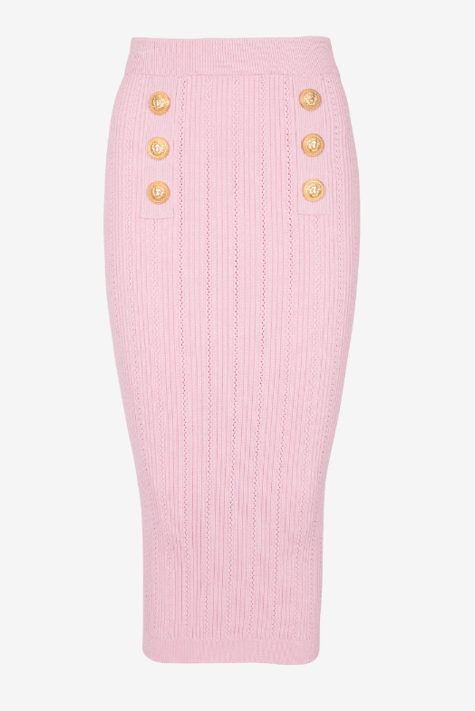 Flowering Girl Women Lynn One Shoulder Knit Set - Pink