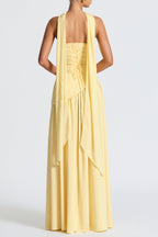Maliyah Maxi Dress - Lemon