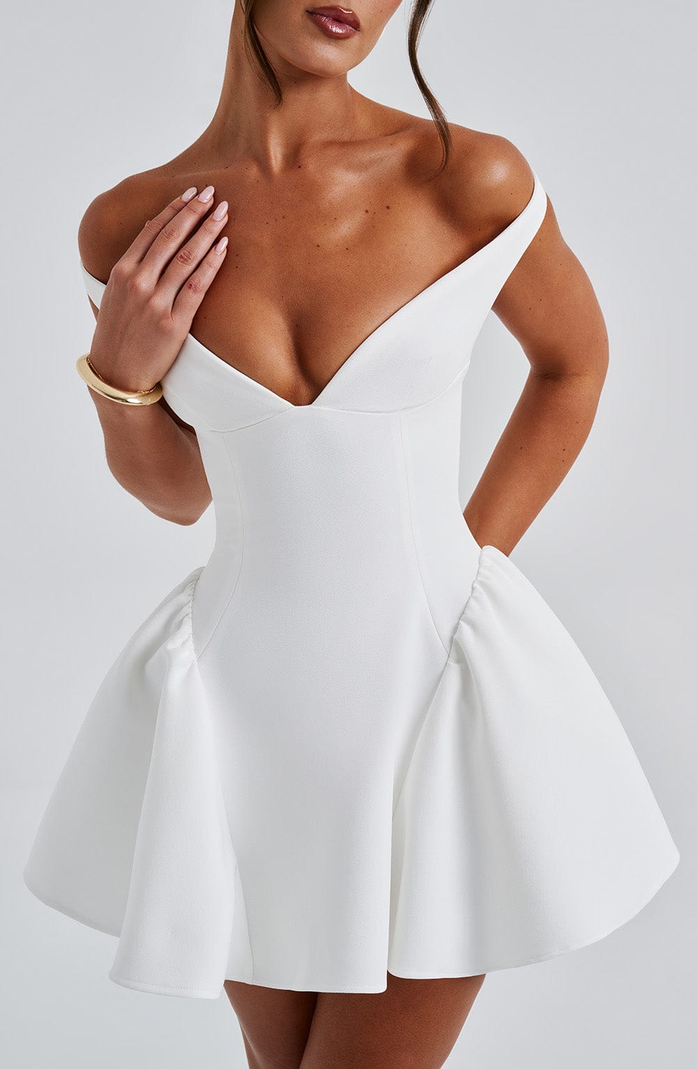 Flowering Girl Women Marla Mini Dress - Ivory