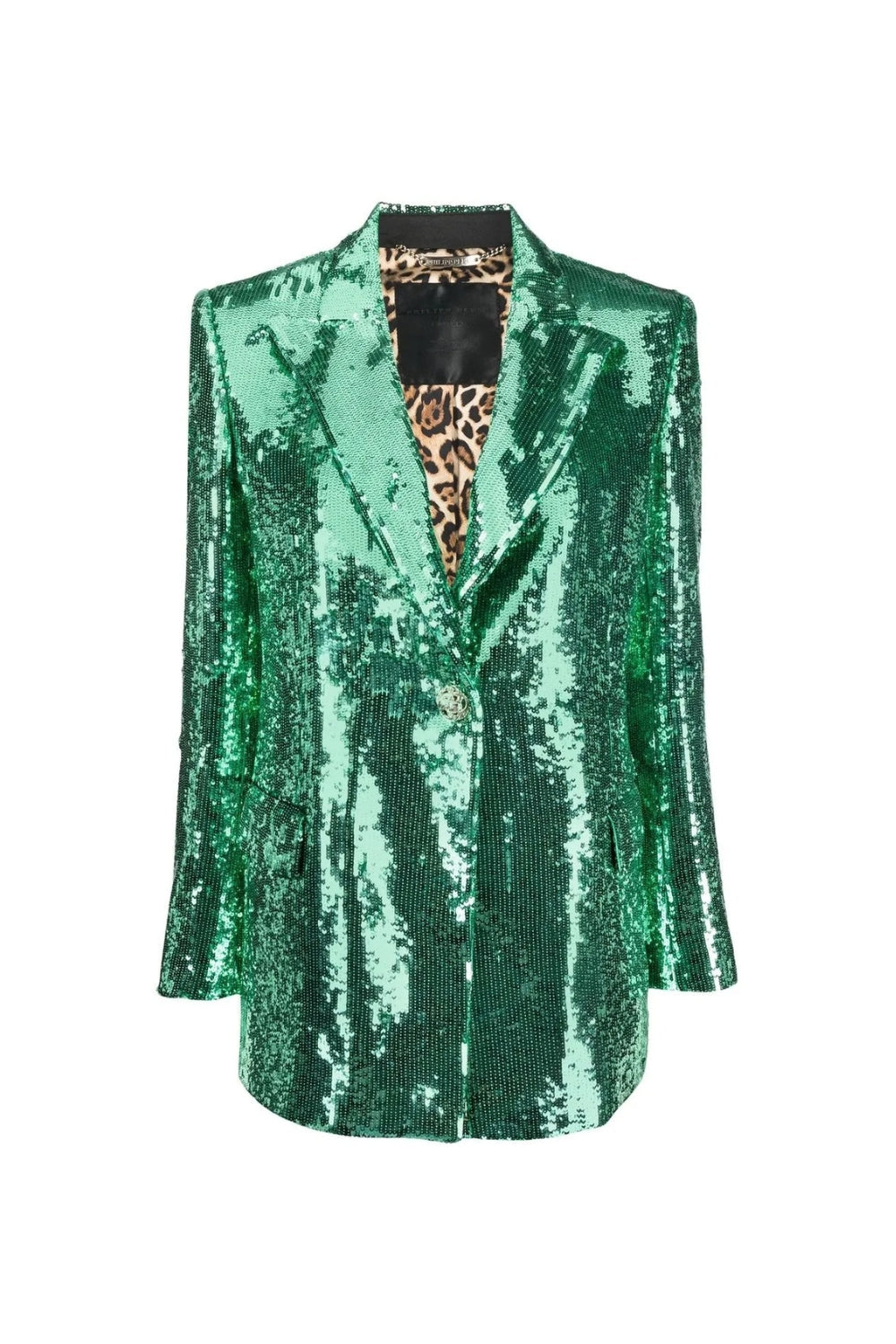 Flowering Girl Women Florence Sequin-Embellished Blazer In Green