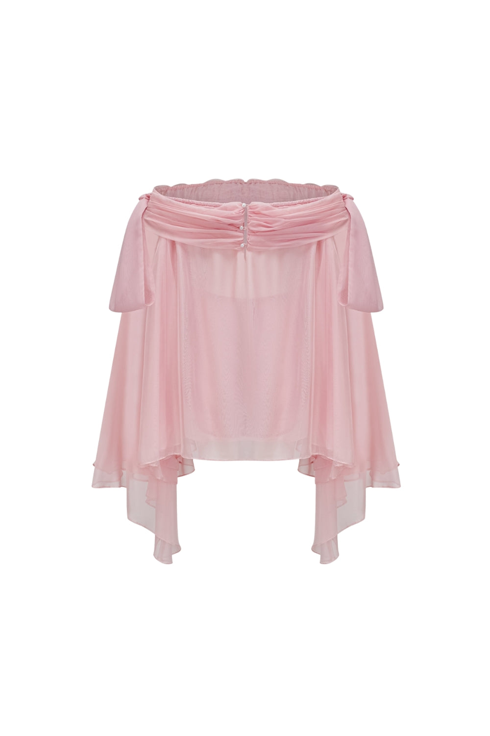 Pink Off Shoulder Mini Dress & Shorts Set