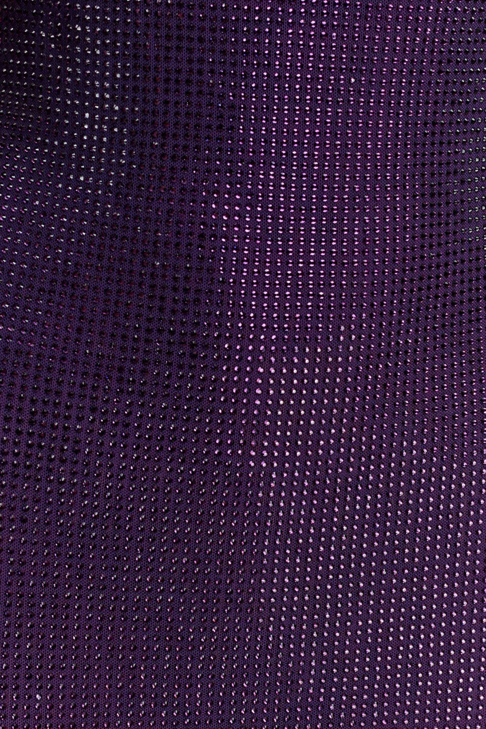 modesty sequin Mesh Back Maxi Dress - Purple