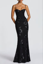 Nefertiti Maxi Dress - Black