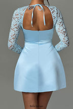 Sadie Mini Dress - Blue
