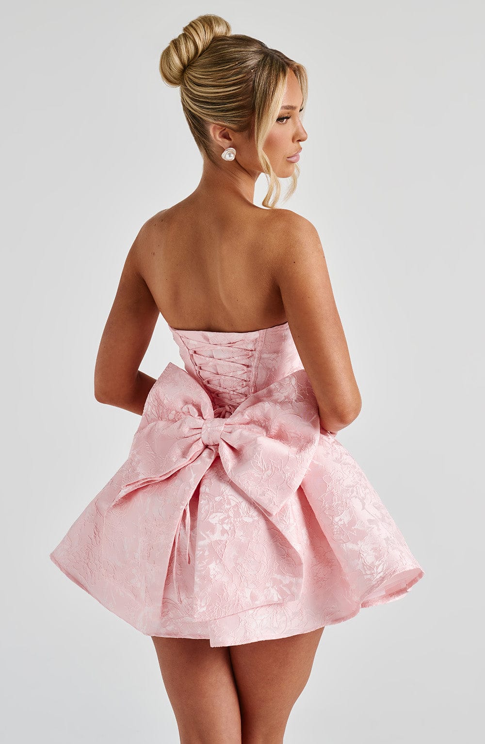 Flowering Girl Women Salome Mini Dress - Blush