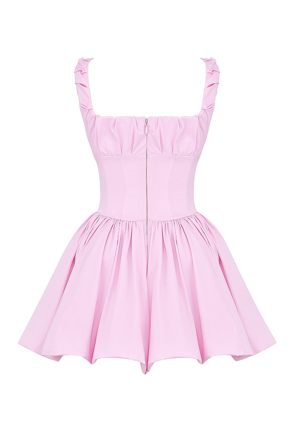 Flowering Girl Women Cotton Candy Cotton Tulle Mini Dress in pink