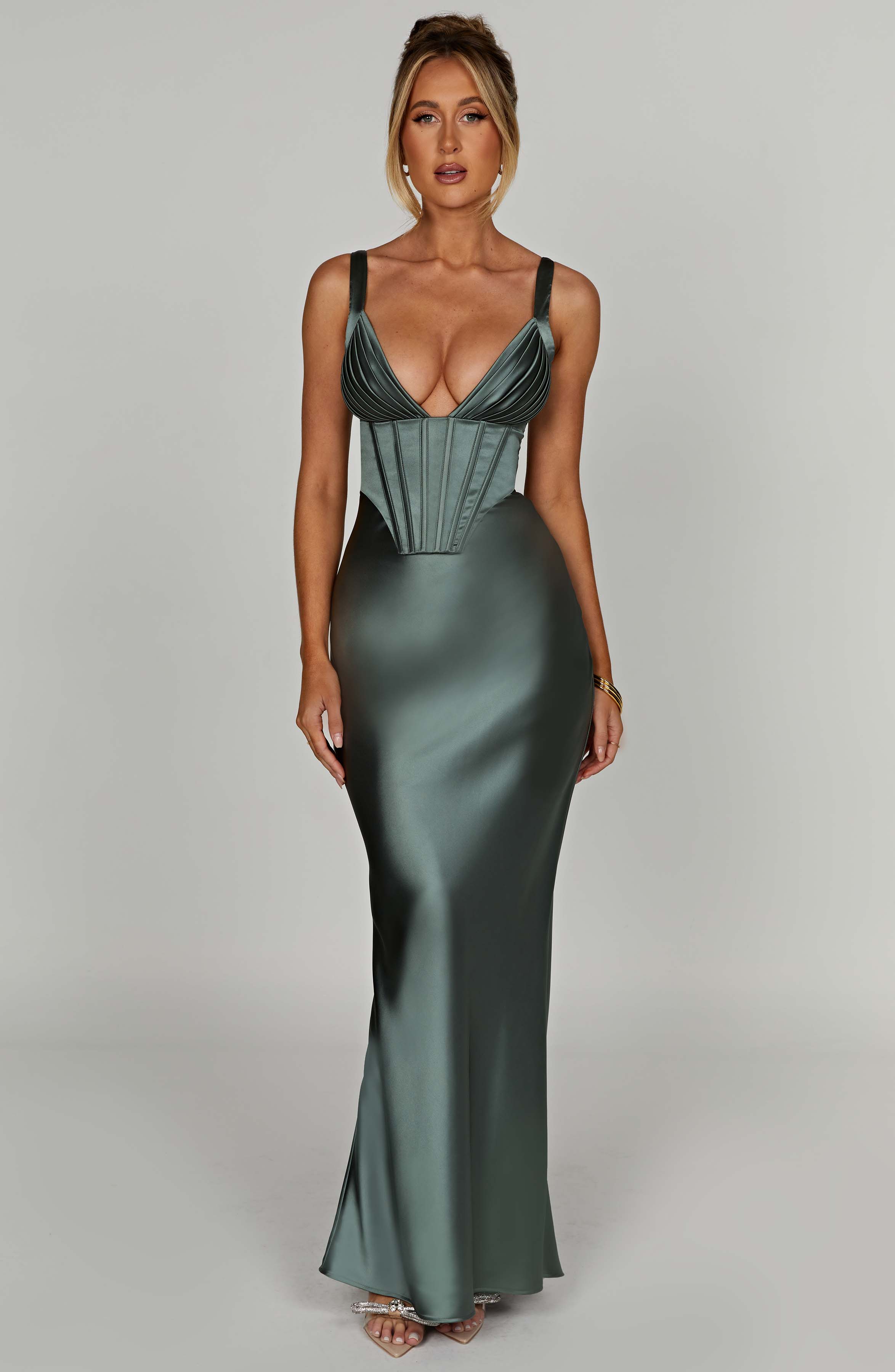 Flowering Girl Women Shae Maxi Dress - Sage