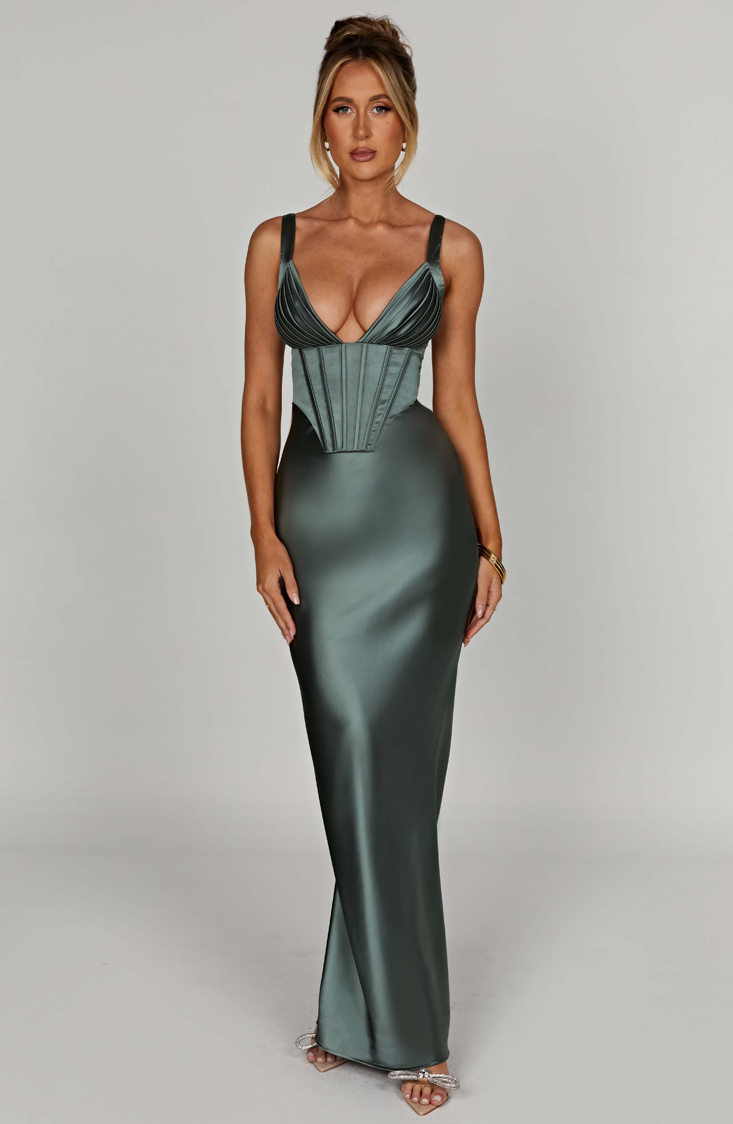 Flowering Girl Women Shae Maxi Dress - Sage
