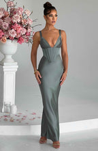 Flowering Girl Women Shae Maxi Dress - Sage