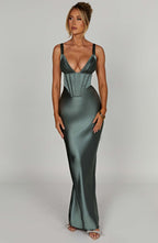 Flowering Girl Women Shae Maxi Dress - Sage