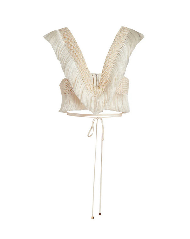 Tara |  Fringe Beach Dress Set