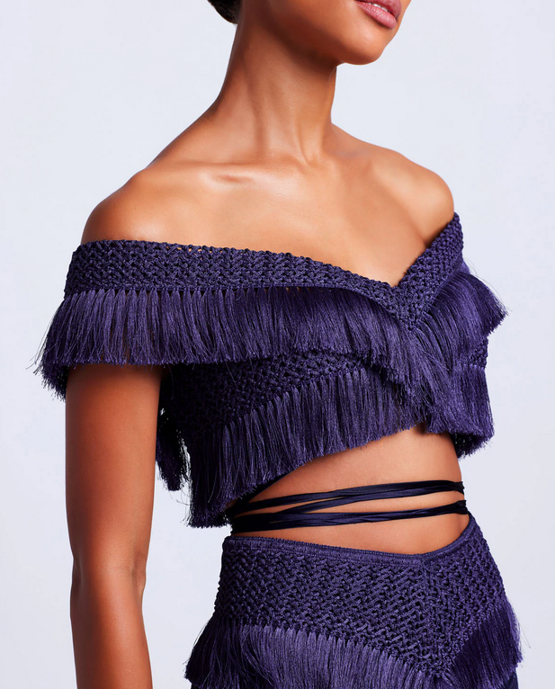 Tara |  Fringe Beach Dress Set