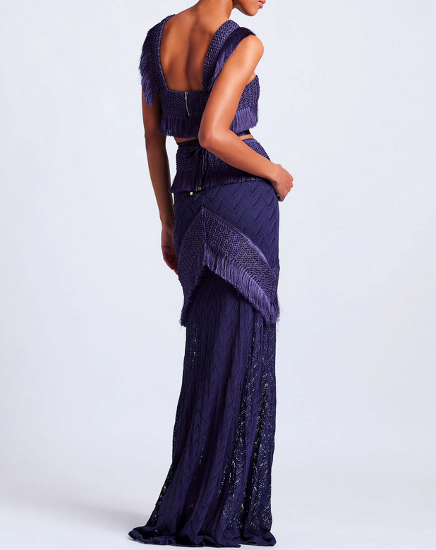 Tara |  Fringe Beach Dress Set