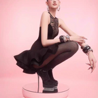 Flowering Girl Women jessica sequin tulle ruched hem mini dress in black