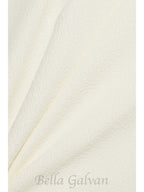 Flowering Girl Women Vesper off-the-shoulder crepe jumpsuit in ivory